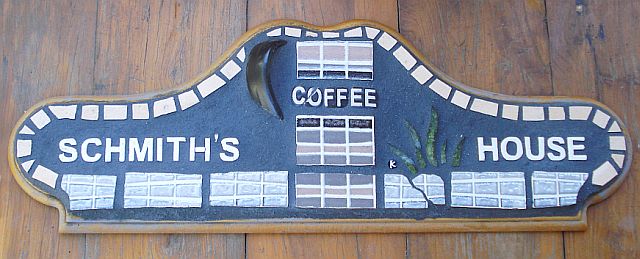 "Coffee" mosaic plaque